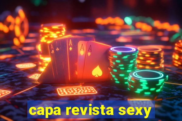 capa revista sexy