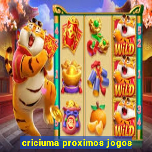 criciuma proximos jogos