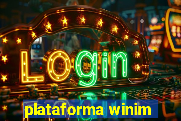 plataforma winim