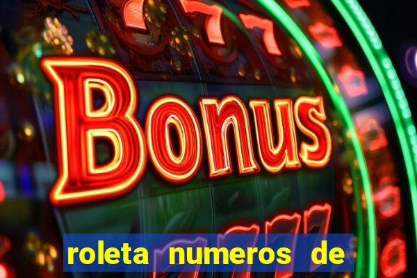 roleta numeros de 1 a 100