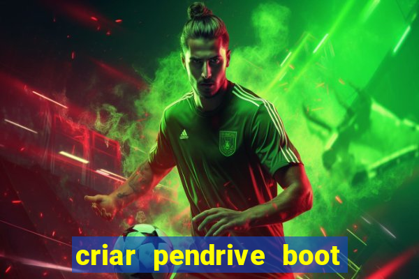 criar pendrive boot windows 10