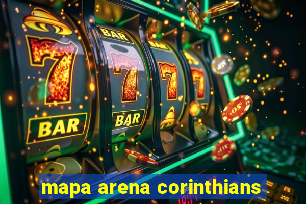 mapa arena corinthians