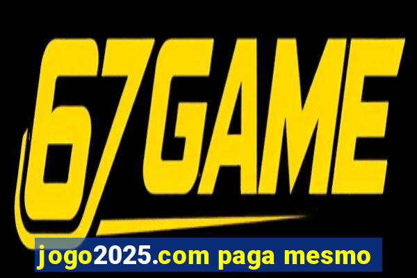 jogo2025.com paga mesmo