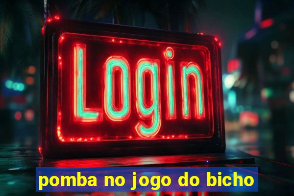 pomba no jogo do bicho