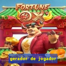 gerador de jogador de futebol