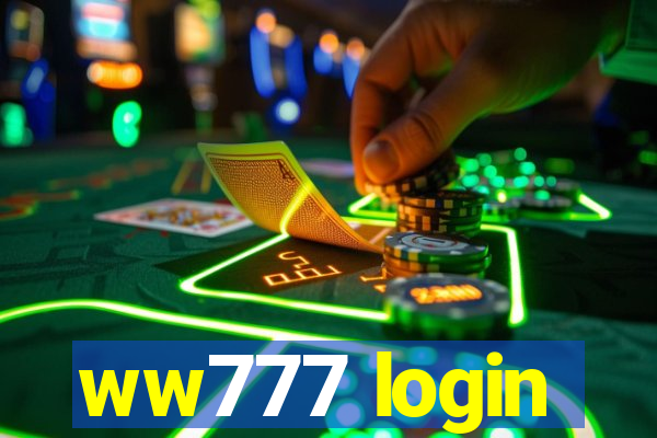 ww777 login