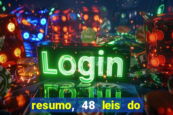 resumo, 48 leis do poder pdf