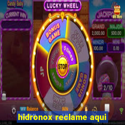 hidronox reclame aqui