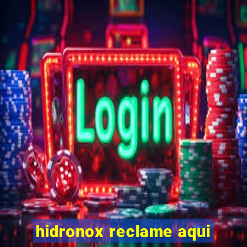 hidronox reclame aqui