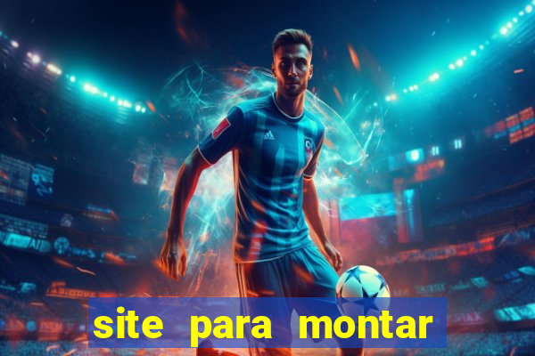 site para montar time de futebol