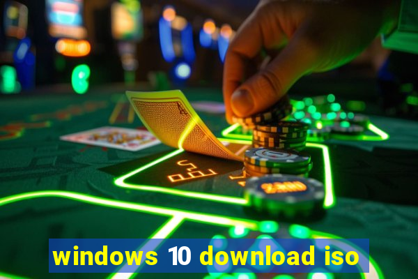 windows 10 download iso