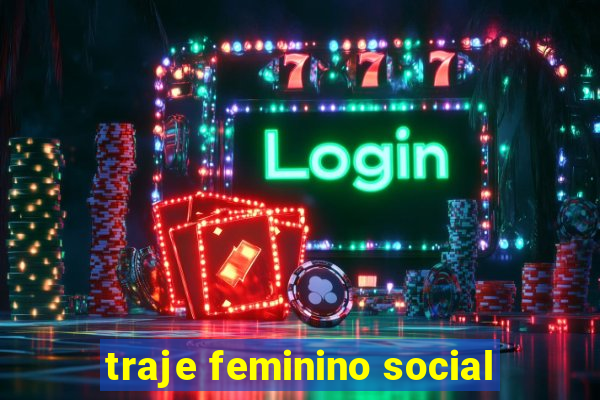 traje feminino social