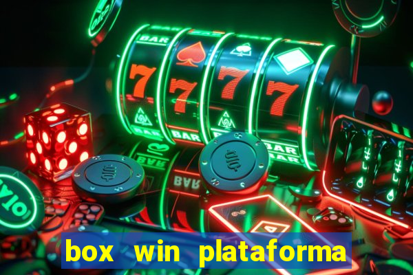 box win plataforma de jogos