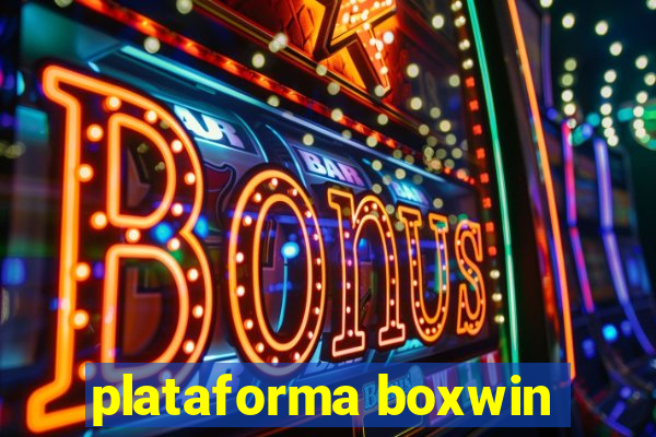 plataforma boxwin