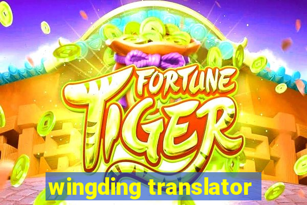 wingding translator