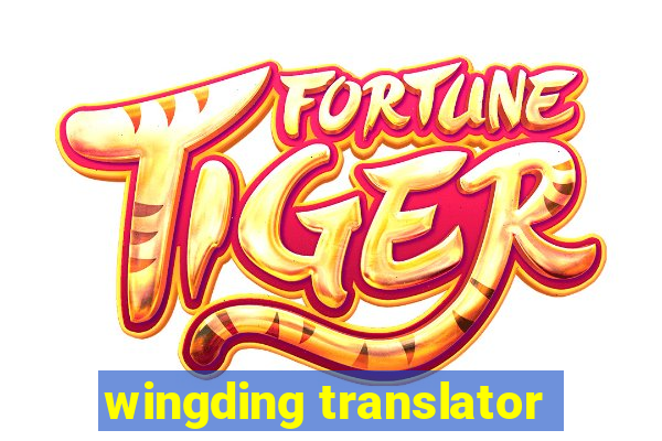 wingding translator