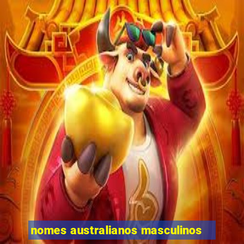 nomes australianos masculinos