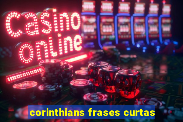 corinthians frases curtas