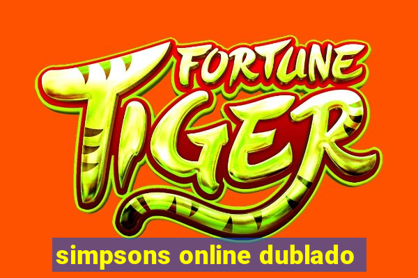 simpsons online dublado