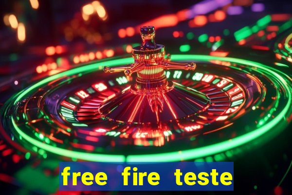 free fire teste grátis jogar agora