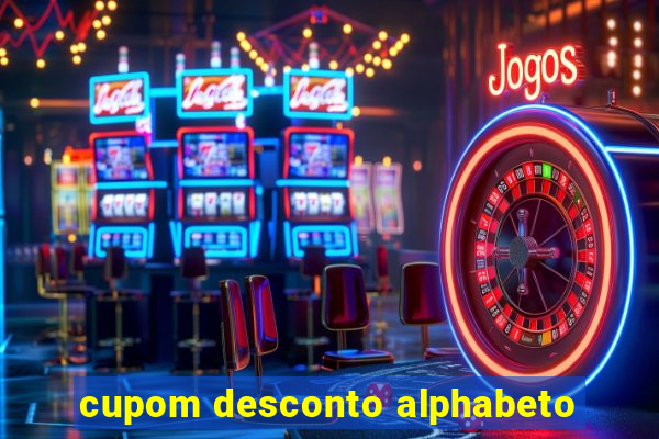 cupom desconto alphabeto