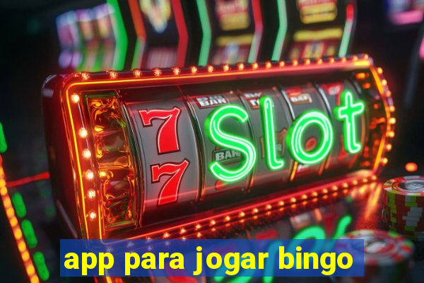 app para jogar bingo