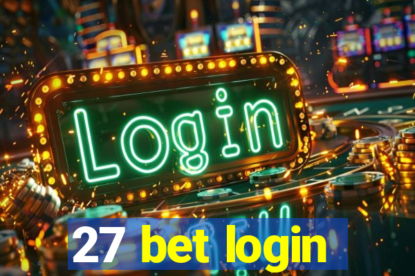 27 bet login