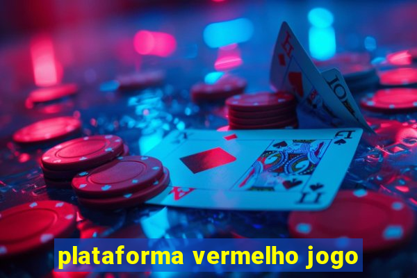 plataforma vermelho jogo