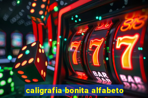 caligrafia bonita alfabeto