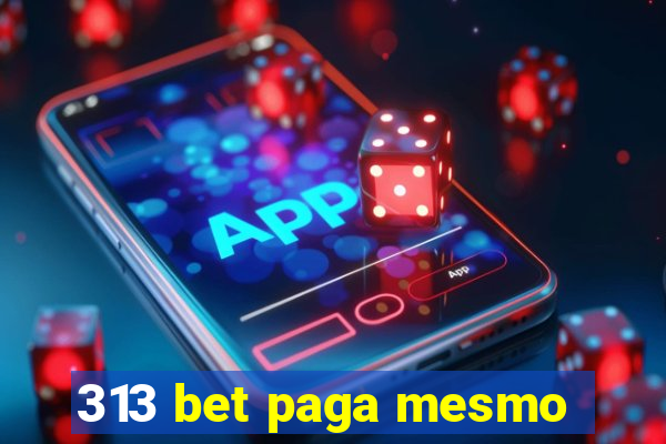 313 bet paga mesmo