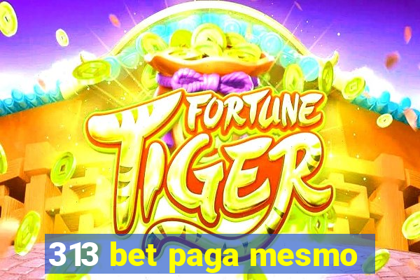 313 bet paga mesmo