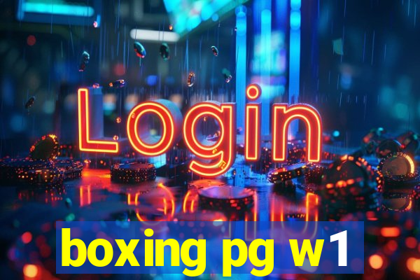 boxing pg w1