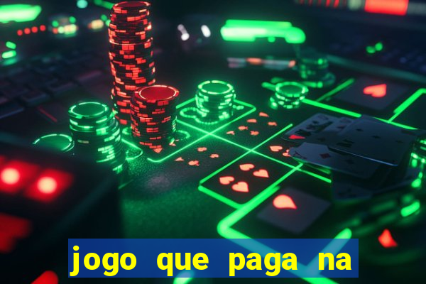 jogo que paga na hora via pix