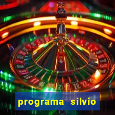 programa silvio santos de hoje foi gravado quando