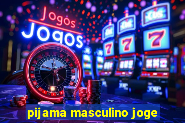 pijama masculino joge