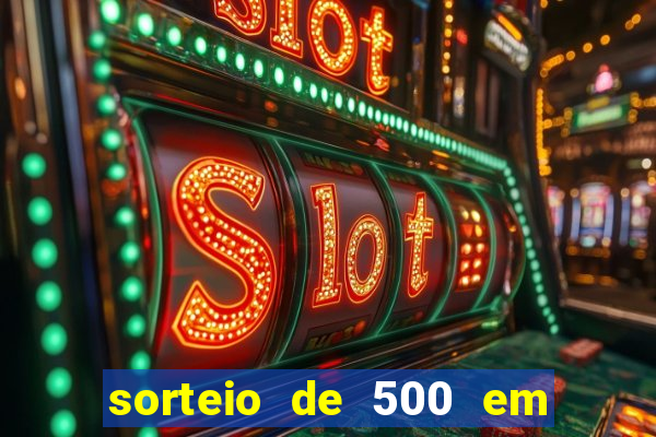 sorteio de 500 em cash toda segunda feira novibet como funciona