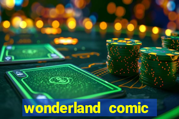 wonderland comic studio alphabet