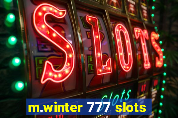 m.winter 777 slots