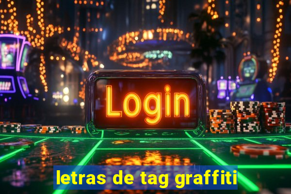 letras de tag graffiti