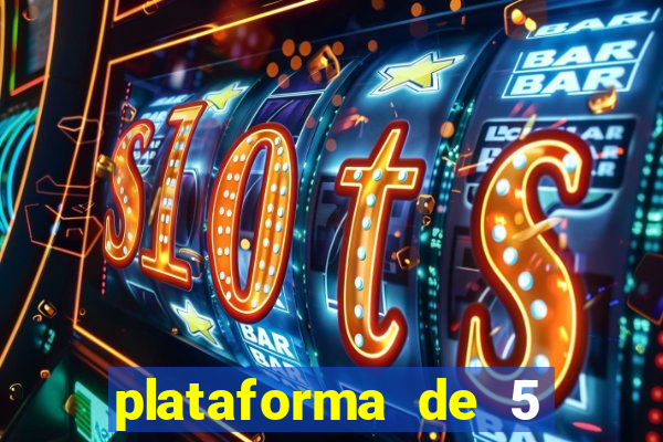 plataforma de 5 reais fortune tiger