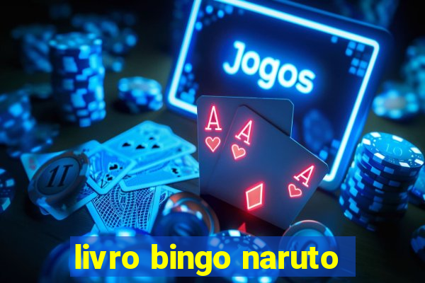 livro bingo naruto