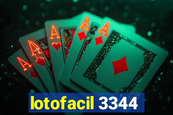 lotofacil 3344