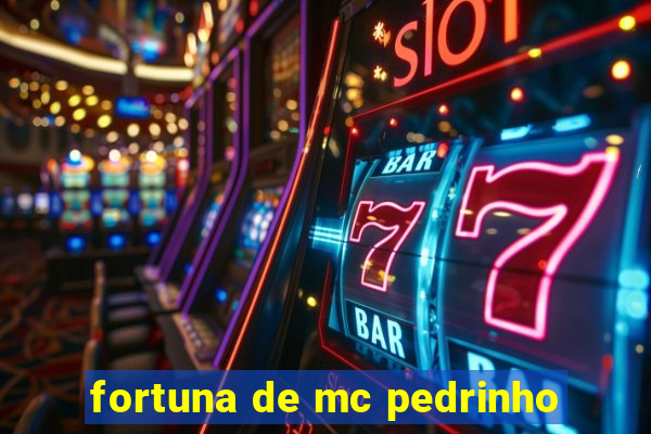 fortuna de mc pedrinho