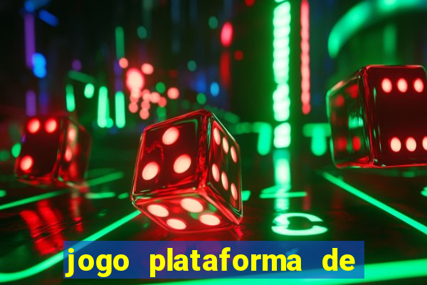 jogo plataforma de 3 reais