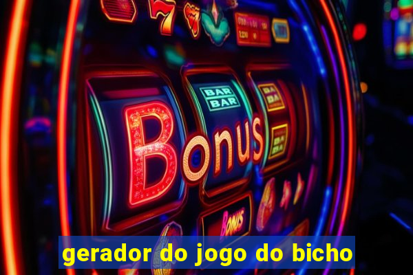 gerador do jogo do bicho