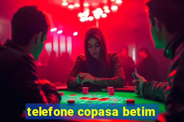 telefone copasa betim