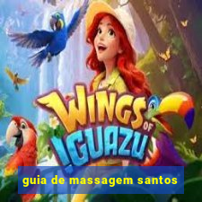 guia de massagem santos