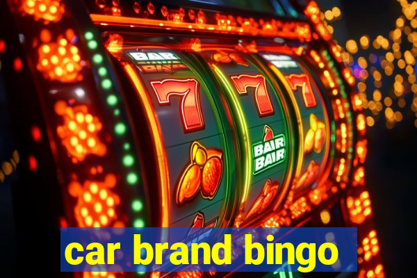 car brand bingo