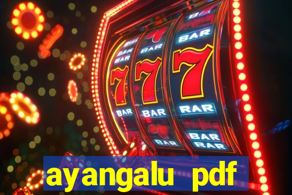 ayangalu pdf ayangalu orisha