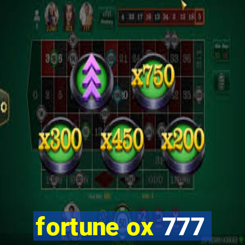 fortune ox 777